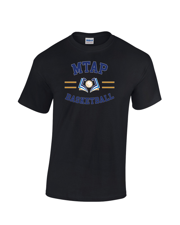 More Than Athletics Prep School Basketball MTAP Curve - Cotton T-Shirt