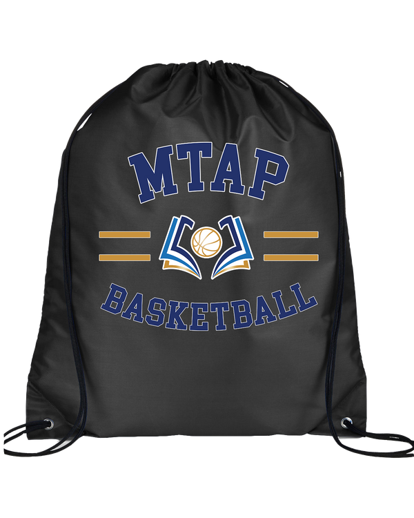 More Than Athletics Prep School Basketball MTAP Curve - Drawstring Bag