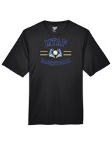 More Than Athletics Prep School Basketball MTAP Curve - Performance T-Shirt