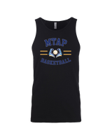 More Than Athletics Prep School Basketball MTAP Curve - Mens Tank Top