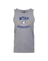 More Than Athletics Prep School Basketball MTAP Curve - Mens Tank Top