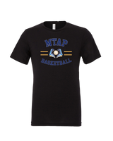 More Than Athletics Prep School Basketball MTAP Curve - Mens Tri Blend Shirt