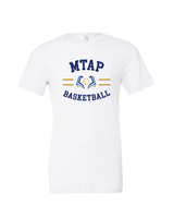More Than Athletics Prep School Basketball MTAP Curve - Mens Tri Blend Shirt