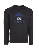 More Than Athletics Prep School Basketball MTAP Curve - Crewneck Sweatshirt