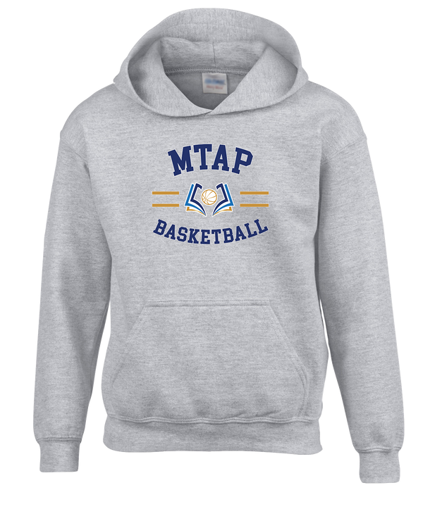 More Than Athletics Prep School Basketball MTAP Curve - Cotton Hoodie