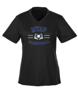 More Than Athletics Prep School Basketball MTAP Curve - Womens Performance Shirt