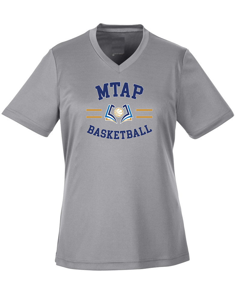 More Than Athletics Prep School Basketball MTAP Curve - Womens Performance Shirt