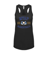 More Than Athletics Prep School Basketball MTAP Curve - Womens Tank Top