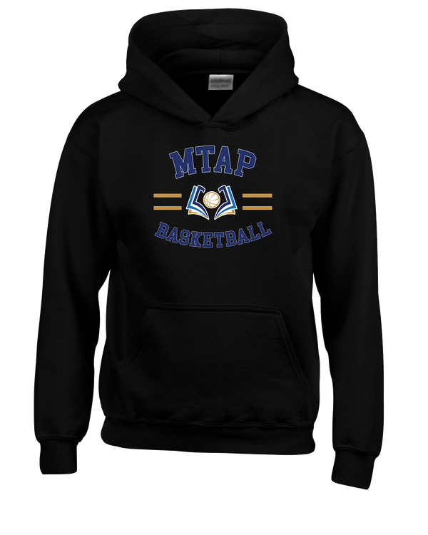 More Than Athletics Prep School Basketball MTAP Curve - Youth Hoodie