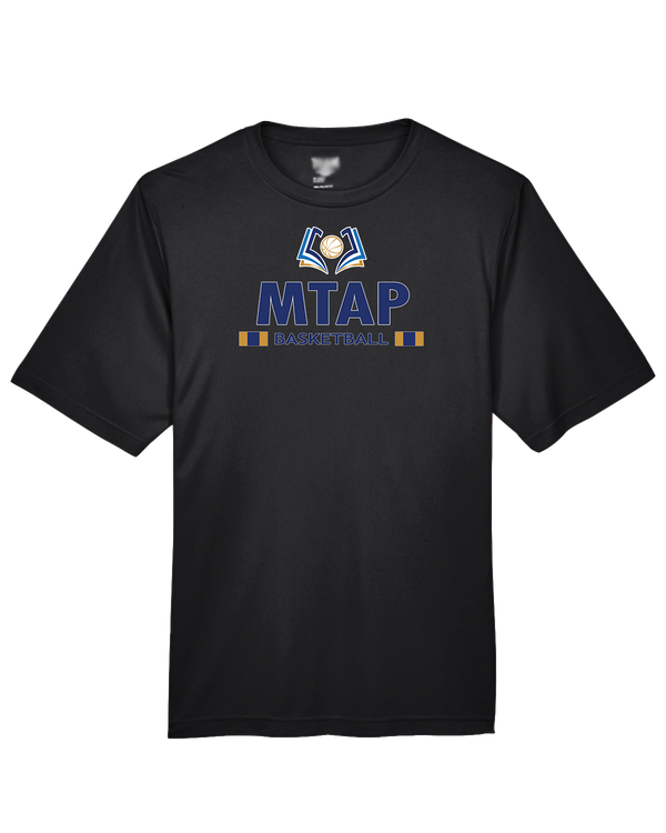 More Than Athletics Prep School Basketball MTAP Stacked - Performance T-Shirt