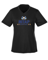 More Than Athletics Prep School Basketball MTAP Stacked - Womens Performance Shirt