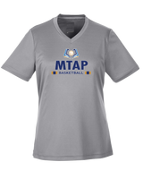 More Than Athletics Prep School Basketball MTAP Stacked - Womens Performance Shirt