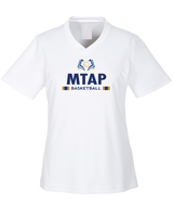 More Than Athletics Prep School Basketball MTAP Stacked - Womens Performance Shirt