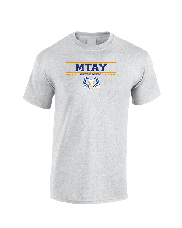 More Than Athletics Prep School Basketball MTAY Border - Cotton T-Shirt