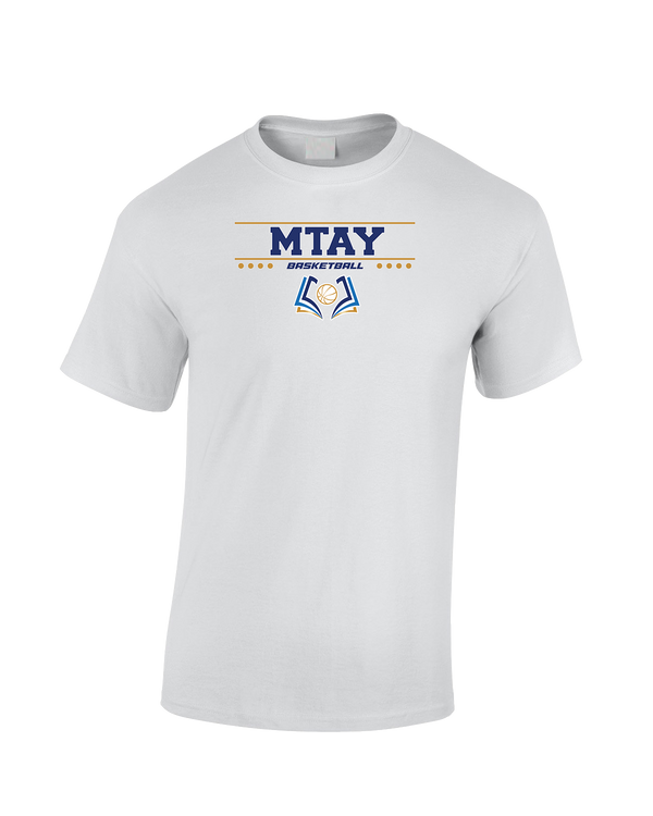 More Than Athletics Prep School Basketball MTAY Border - Cotton T-Shirt