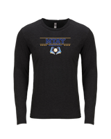 More Than Athletics Prep School Basketball MTAY Border - Tri Blend Long Sleeve