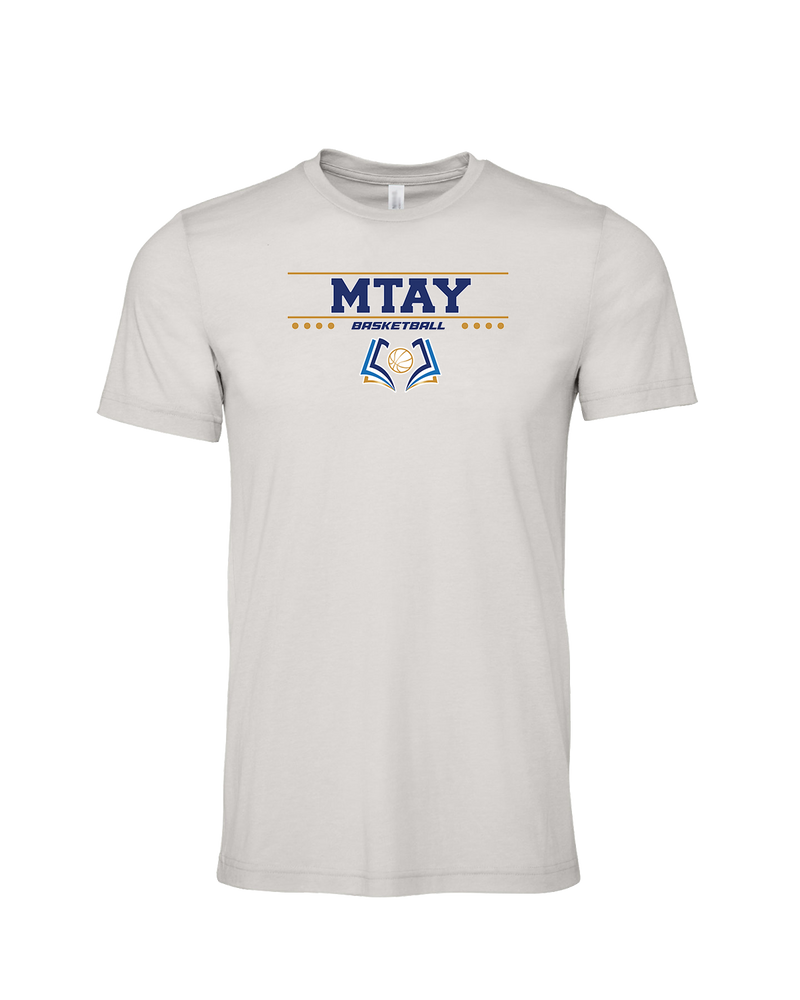 More Than Athletics Prep School Basketball MTAY Border - Mens Tri Blend Shirt