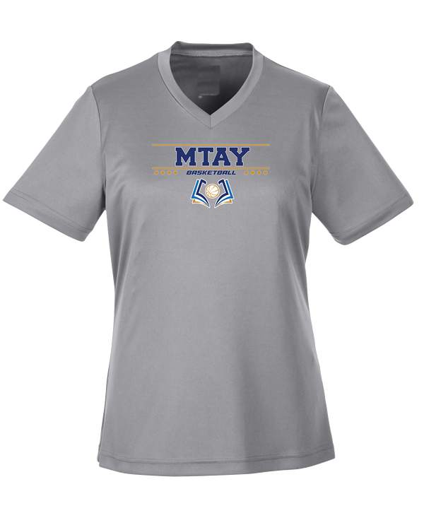More Than Athletics Prep School Basketball MTAY Border - Womens Performance Shirt