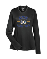 More Than Athletics Prep School Basketball MTAY Curve - Womens Performance Long Sleeve