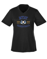 More Than Athletics Prep School Basketball MTAY Curve - Womens Performance Shirt