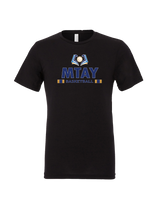 More Than Athletics Prep School Basketball MTAY Stacked - Mens Tri Blend Shirt