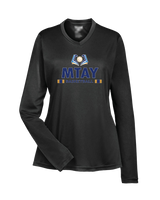 More Than Athletics Prep School Basketball MTAY Stacked - Womens Performance Long Sleeve