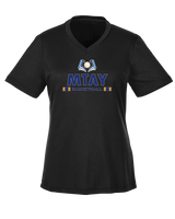 More Than Athletics Prep School Basketball MTAY Stacked - Womens Performance Shirt