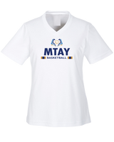 More Than Athletics Prep School Basketball MTAY Stacked - Womens Performance Shirt