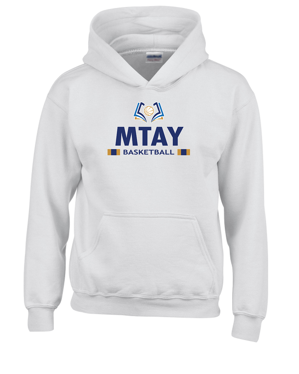 More Than Athletics Prep School Basketball MTAY Stacked - Youth Hoodie