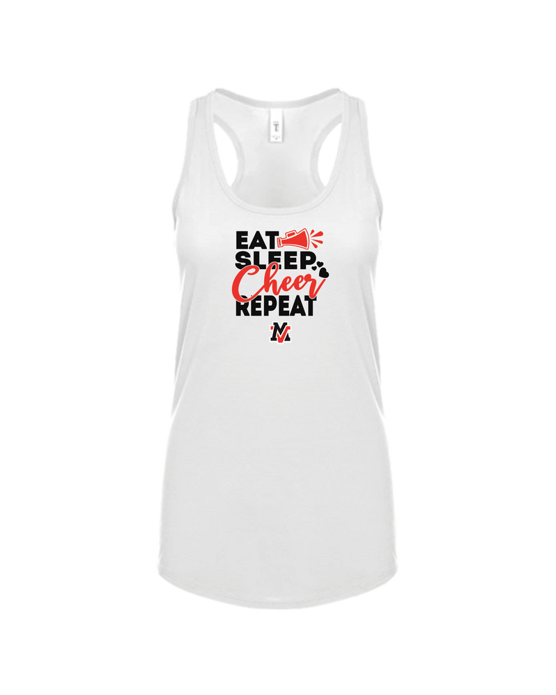 Murrieta Valley HS Eat Sleep Cheer - Women’s Tank Top
