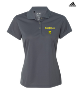 Magnolia HS Baseball Block - Adidas Womens Polo