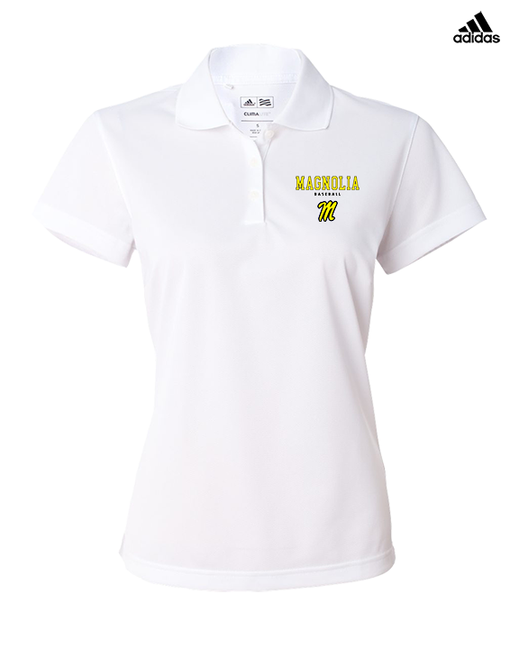 Magnolia HS Baseball Block - Adidas Womens Polo