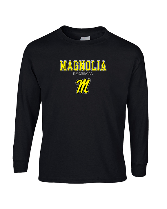 Magnolia HS Baseball Block - Cotton Longsleeve