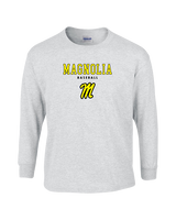 Magnolia HS Baseball Block - Cotton Longsleeve