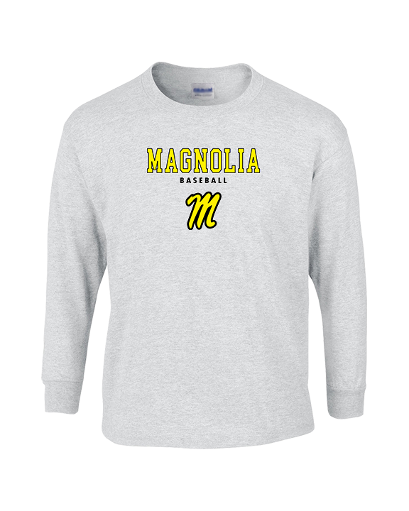 Magnolia HS Baseball Block - Cotton Longsleeve