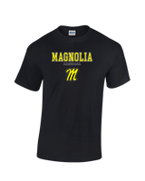 Magnolia HS Baseball Block - Cotton T-Shirt