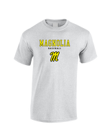 Magnolia HS Baseball Block - Cotton T-Shirt