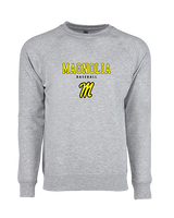 Magnolia HS Baseball Block - Crewneck Sweatshirt