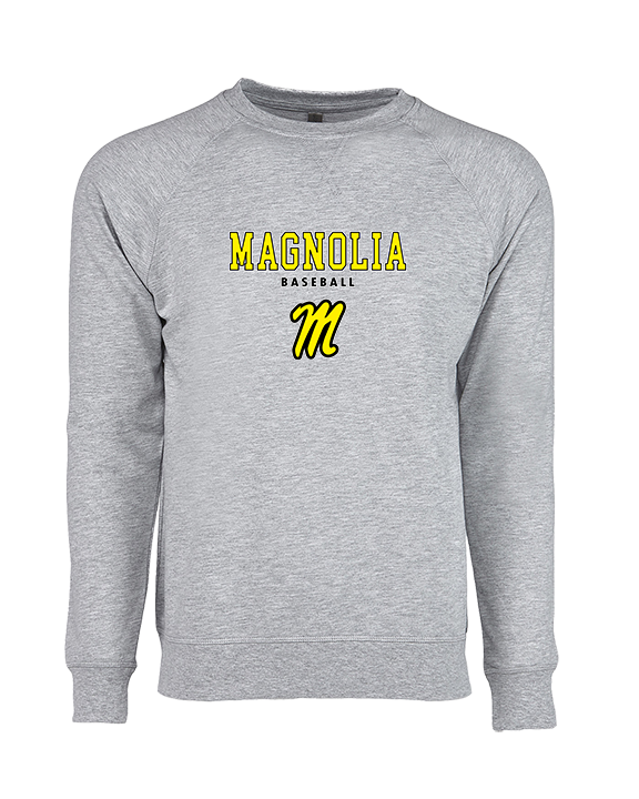 Magnolia HS Baseball Block - Crewneck Sweatshirt