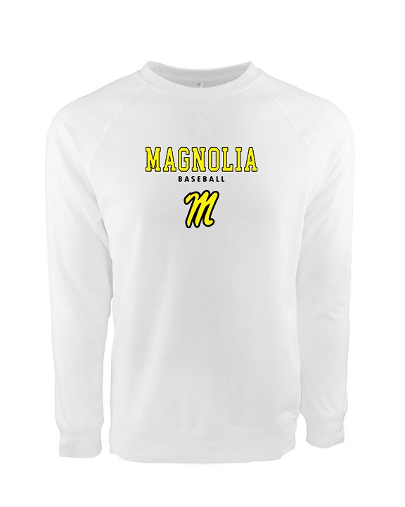 Magnolia HS Baseball Block - Crewneck Sweatshirt