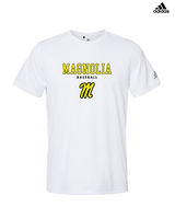 Magnolia HS Baseball Block - Mens Adidas Performance Shirt