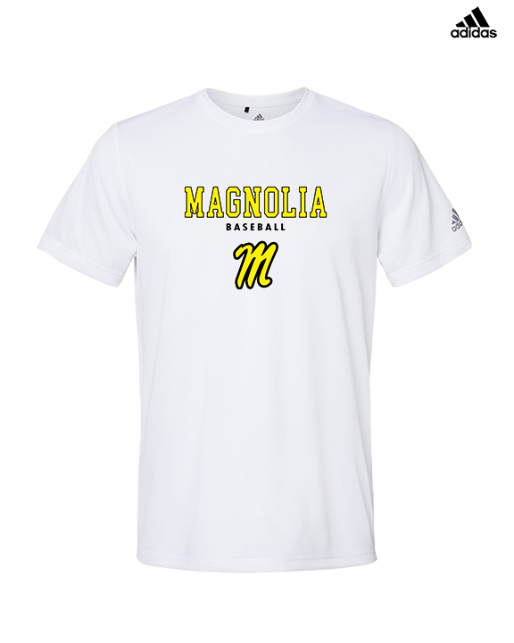 Magnolia HS Baseball Block - Mens Adidas Performance Shirt