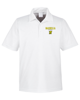 Magnolia HS Baseball Block - Mens Polo