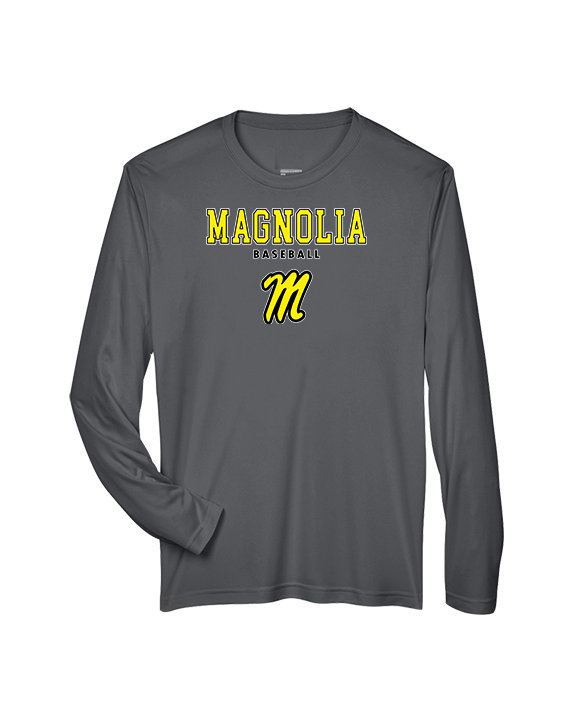 Magnolia HS Baseball Block - Performance Longsleeve