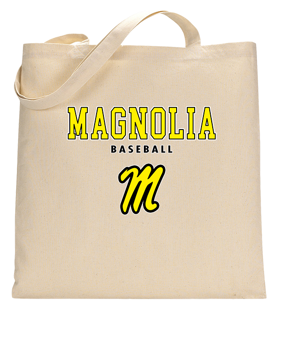 Magnolia HS Baseball Block - Tote