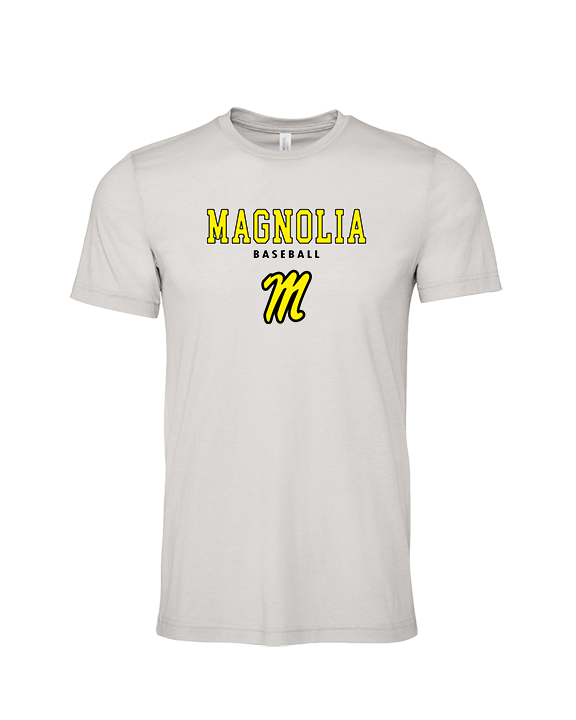 Magnolia HS Baseball Block - Tri-Blend Shirt