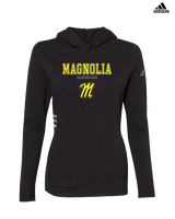 Magnolia HS Baseball Block - Womens Adidas Hoodie