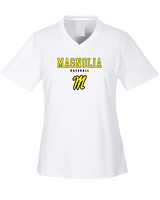 Magnolia HS Baseball Block - Womens Performance Shirt