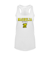Magnolia HS Baseball Block - Womens Tank Top