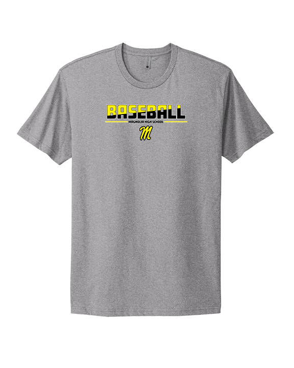 Magnolia HS Baseball Cut - Mens Select Cotton T-Shirt